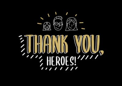 ONE Voice: Not All Heroes Wear Capes…Thank You!